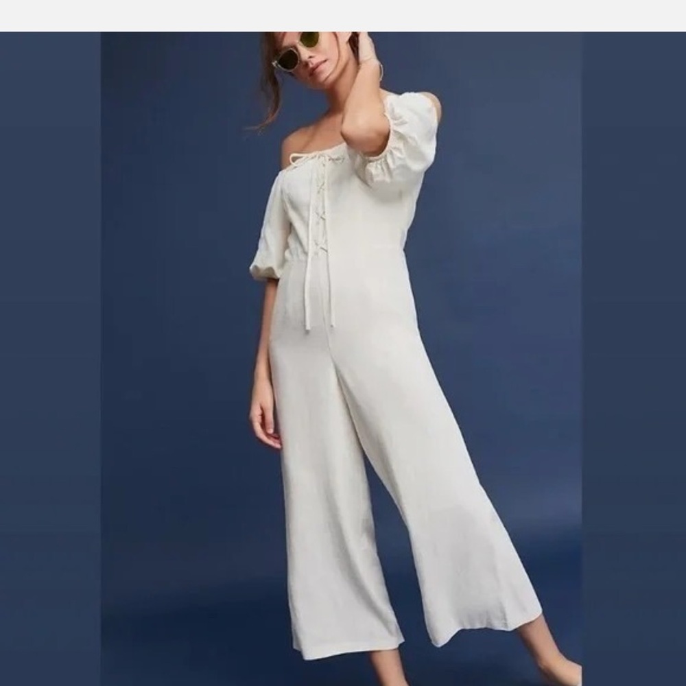 Eri + Ali White Jumpsuit
